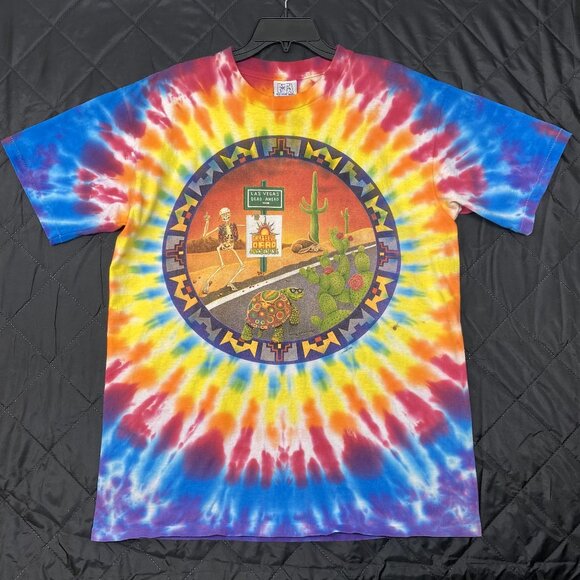 Vintage Grateful Dead T-Shirt 1994 XL Las Vegas Single Stitch Not Fade Away - Picture 1 of 7